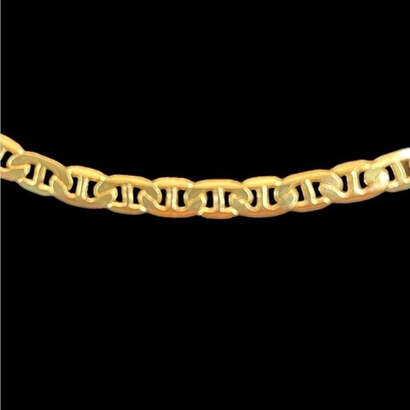 24” CUBAN 18K GOLD FILLED CHAIN - Picture 2 of 2